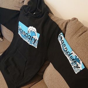 Black legendary hoodie